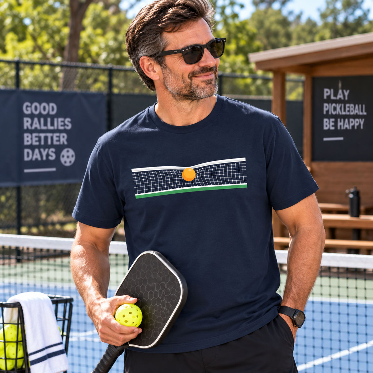 Table Tennis Net T-Shirt