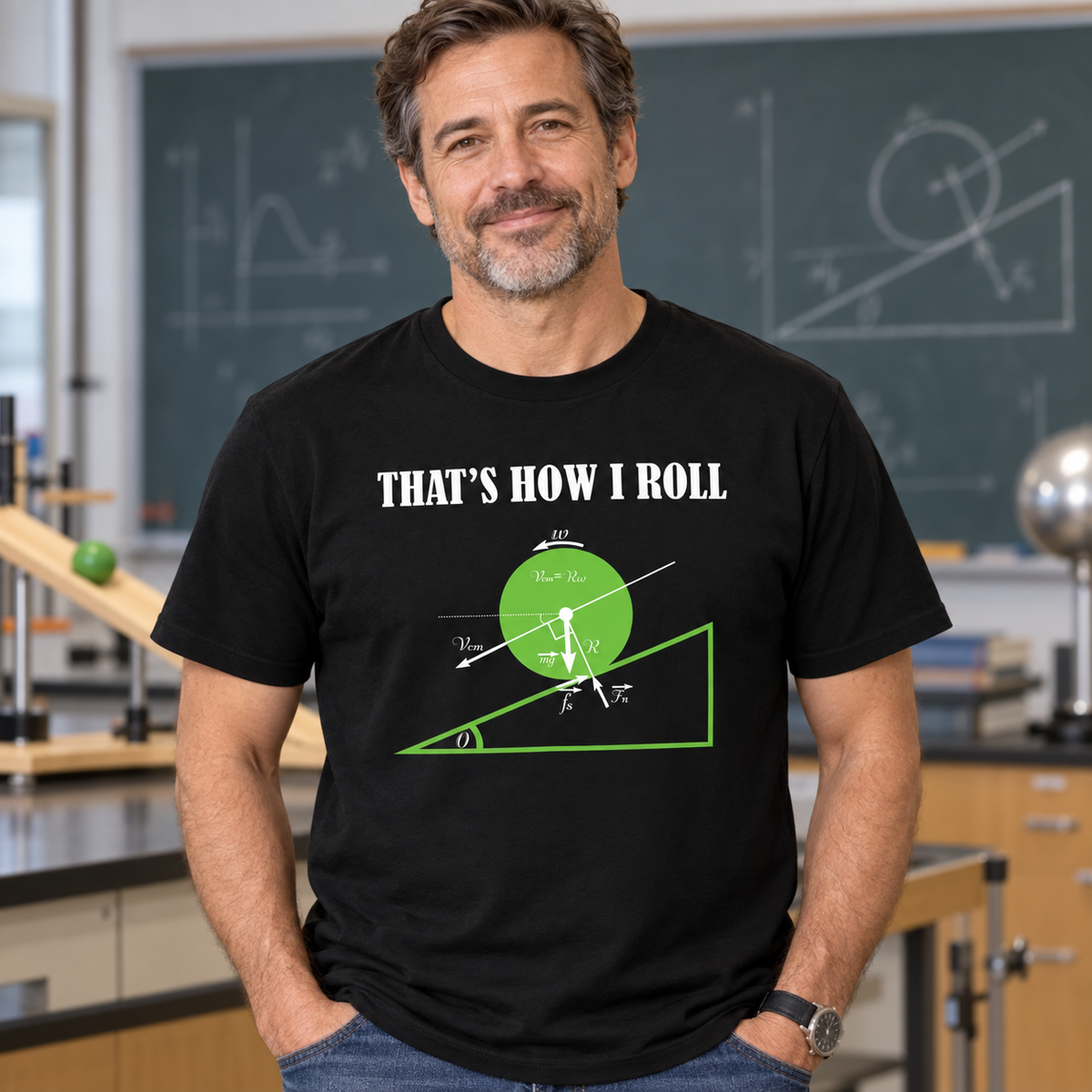 That's How I Roll Physics T-Shirt