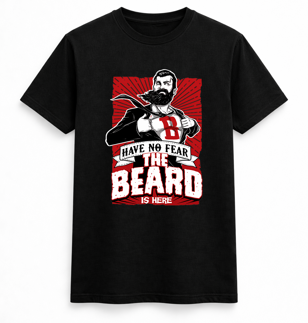 The Beard Is Here Hero Tee