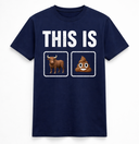 This is bull Emoji Rebus Tee