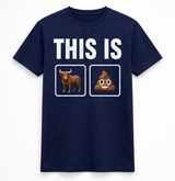 This is bull Emoji Rebus Tee