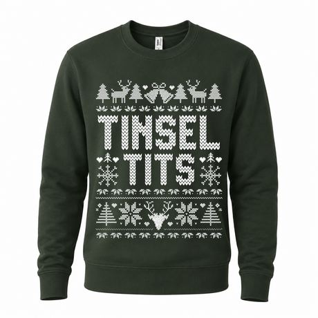 Tinsel & Jingle (HER) – Funny Christmas Jumper