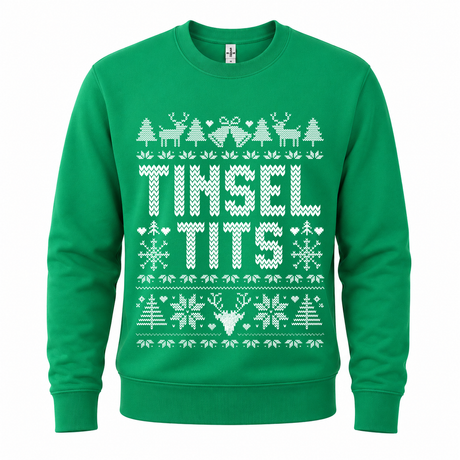 Tinsel & Jingle (HER) – Funny Christmas Jumper