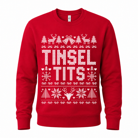Tinsel & Jingle (HER) – Funny Christmas Jumper