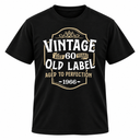 Vintage 1966 60th Birthday T-Shirt