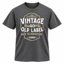 Vintage 1986 40th Birthday T-Shirt