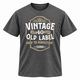 Vintage 1986 40th Birthday T-Shirt