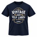 Vintage 1986 40th Birthday T-Shirt