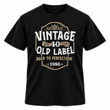 Vintage 1986 40th Birthday T-Shirt