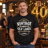 Vintage 1986 40th Birthday T-Shirt