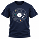 Vinyl Solar System T-shirt