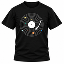 Vinyl Solar System T-shirt