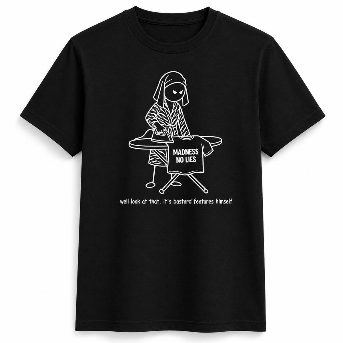Bastard Features Stick Figure Tee