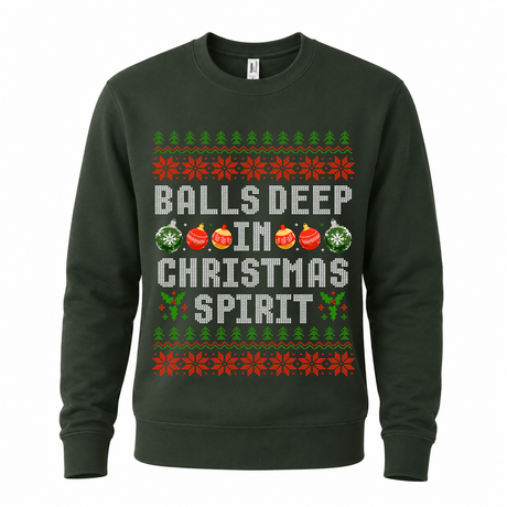 Christmas Spirit (HIM)– Funny Christmas Jumper