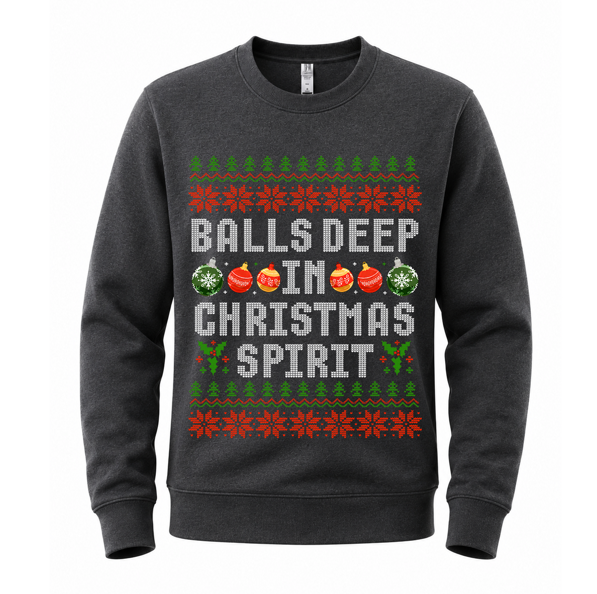 Christmas Spirit (HIM)– Funny Christmas Jumper