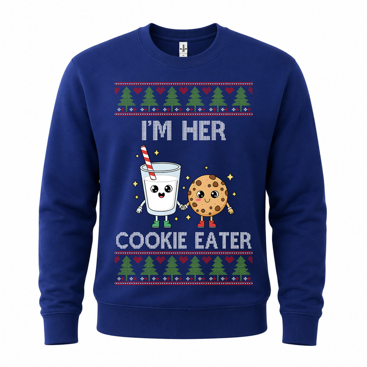 Cookies & Milk (HIM)– Funny Christmas Jumper