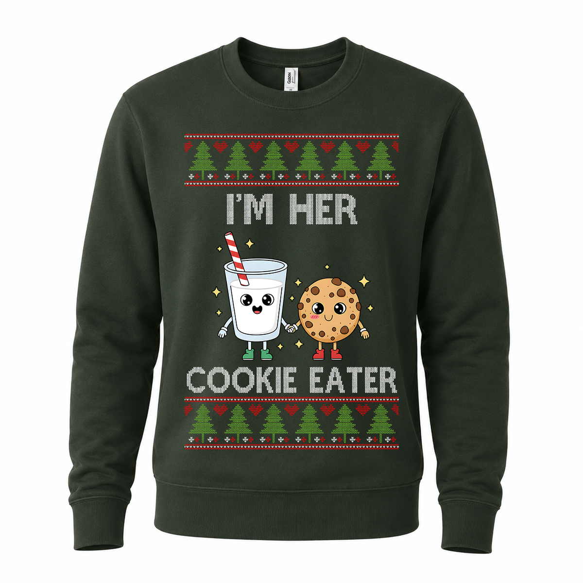 Cookies & Milk (HIM)– Funny Christmas Jumper