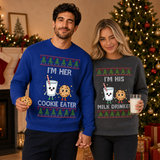 Cookies & Milk (HIM)– Funny Christmas Jumper