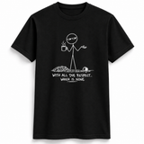 Due Respect Stick Figure Tee