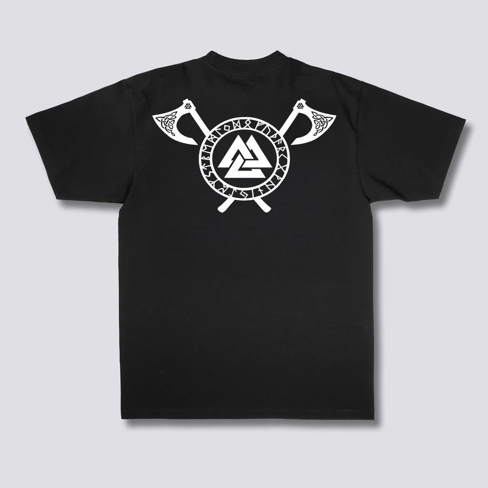 Valknut Axes Emblem Tee