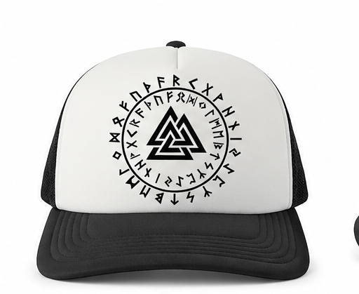Valknut Rune Trucker Hat