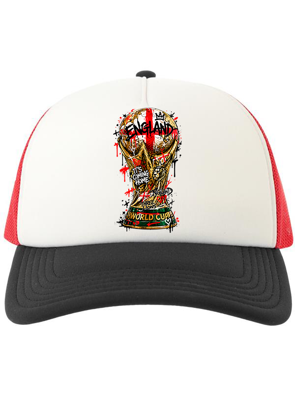 Three Lions Graffiti Trucker Hat