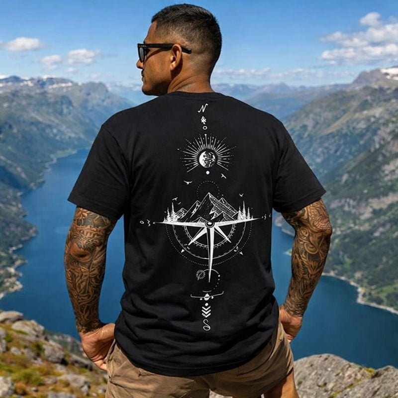 H.D Compass T-Shirt - Handsome Dans