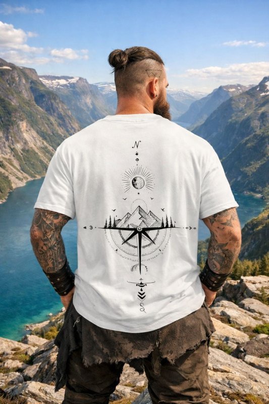 H.D Compass T-Shirt - Handsome Dans