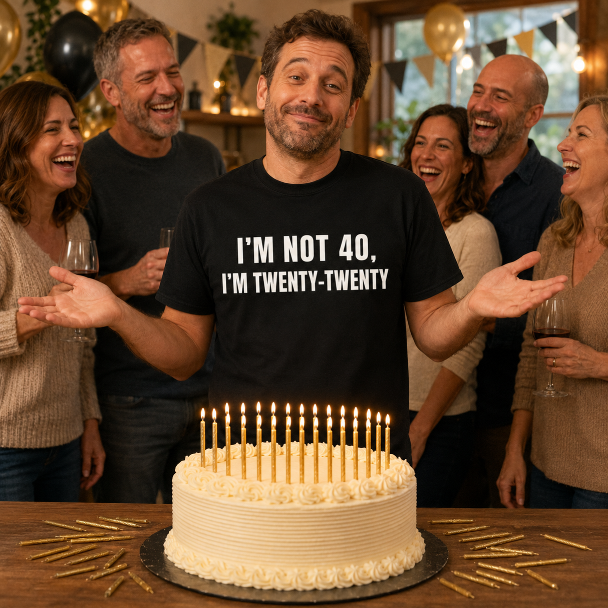 I'm Not 40 Tee