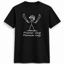 Minimum Wage Stick Figure Tee