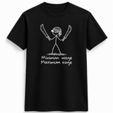 Minimum Wage Stick Figure Tee