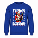 Back Door - Funny Christmas Jumper
