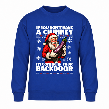 Back Door - Funny Christmas Jumper