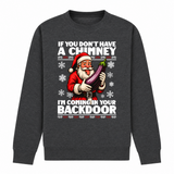 Back Door - Funny Christmas Jumper