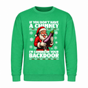 Back Door - Funny Christmas Jumper