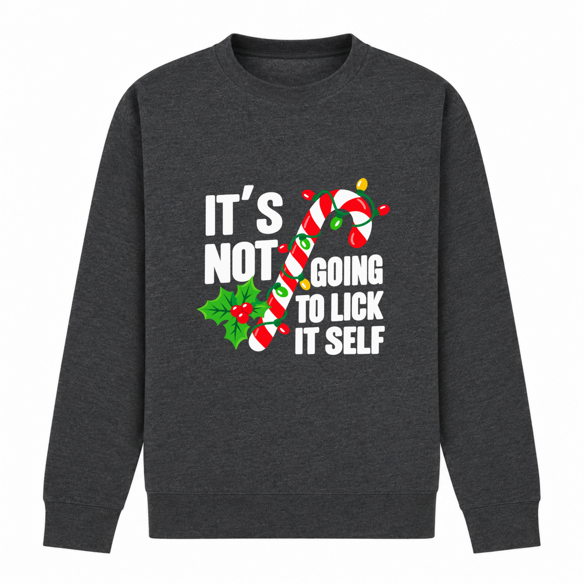 Candy Cane - Funny Christmas Jumper