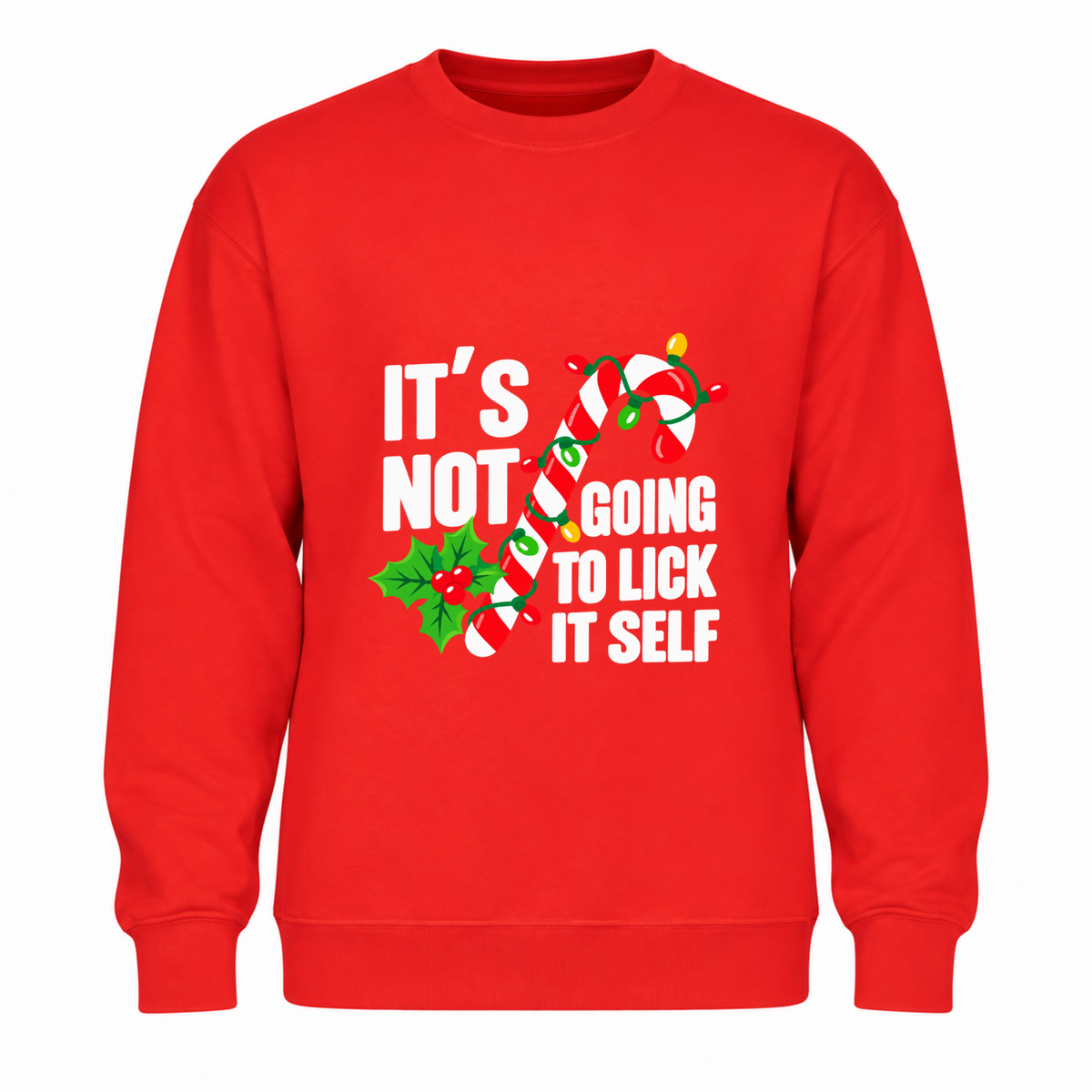 Candy Cane - Funny Christmas Jumper