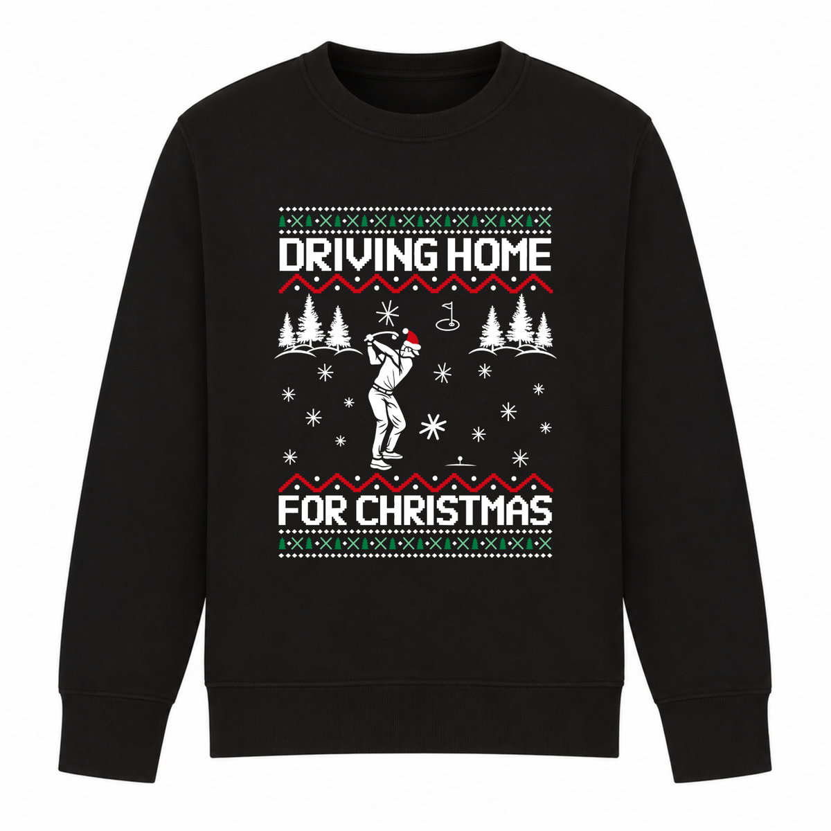 Driving Home For Christmas - Funny Christmas Jumper
