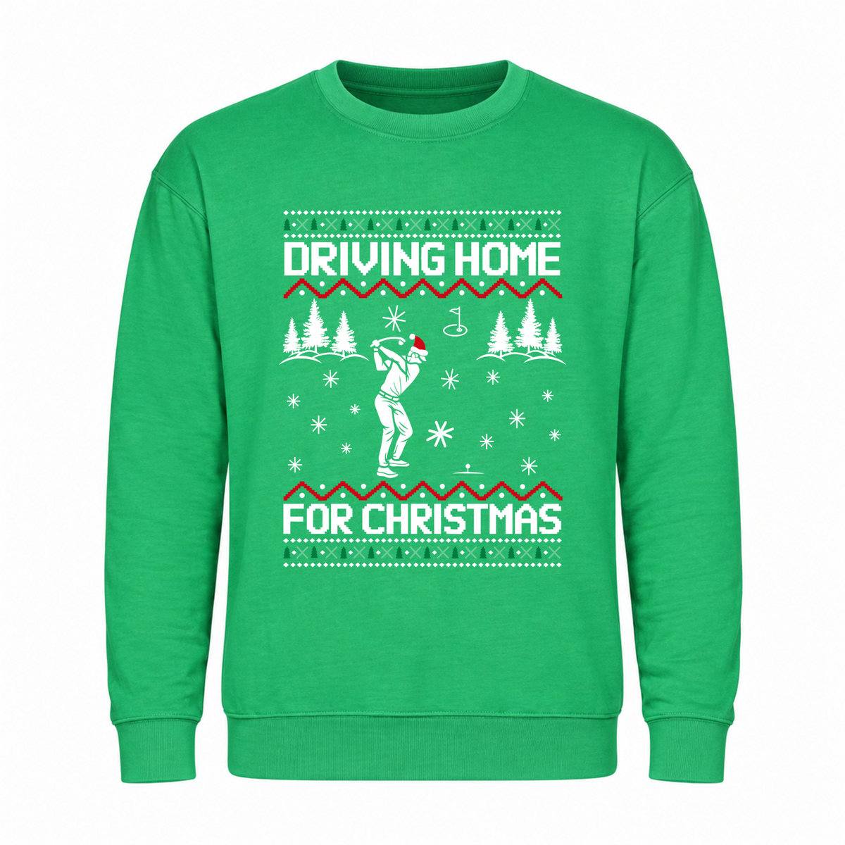 Driving Home For Christmas - Funny Christmas Jumper