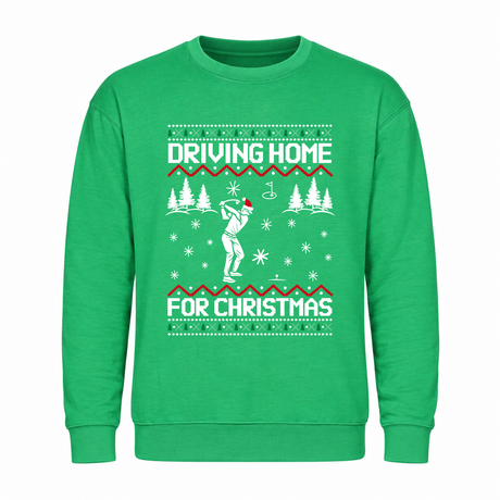 Driving Home For Christmas - Funny Christmas Jumper