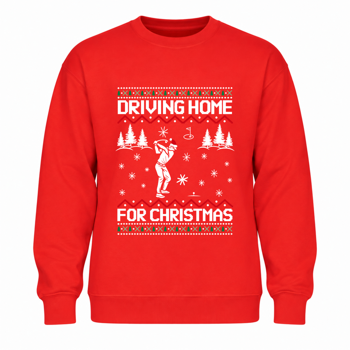 Driving Home For Christmas - Funny Christmas Jumper