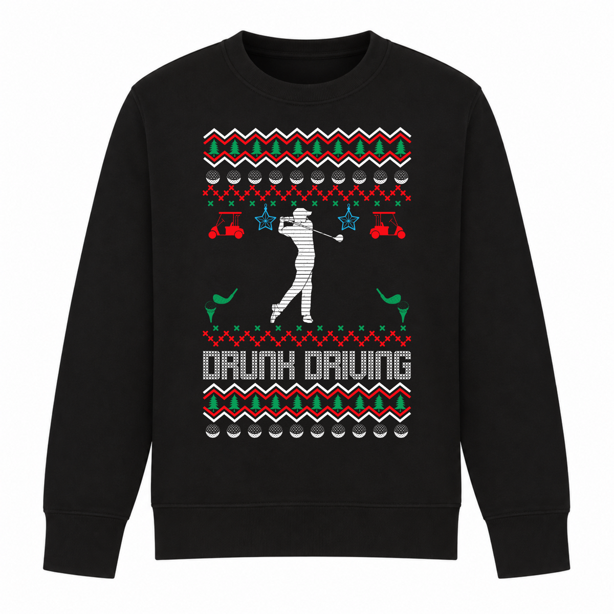 Drunk Driving - Funny Christmas Jumper
