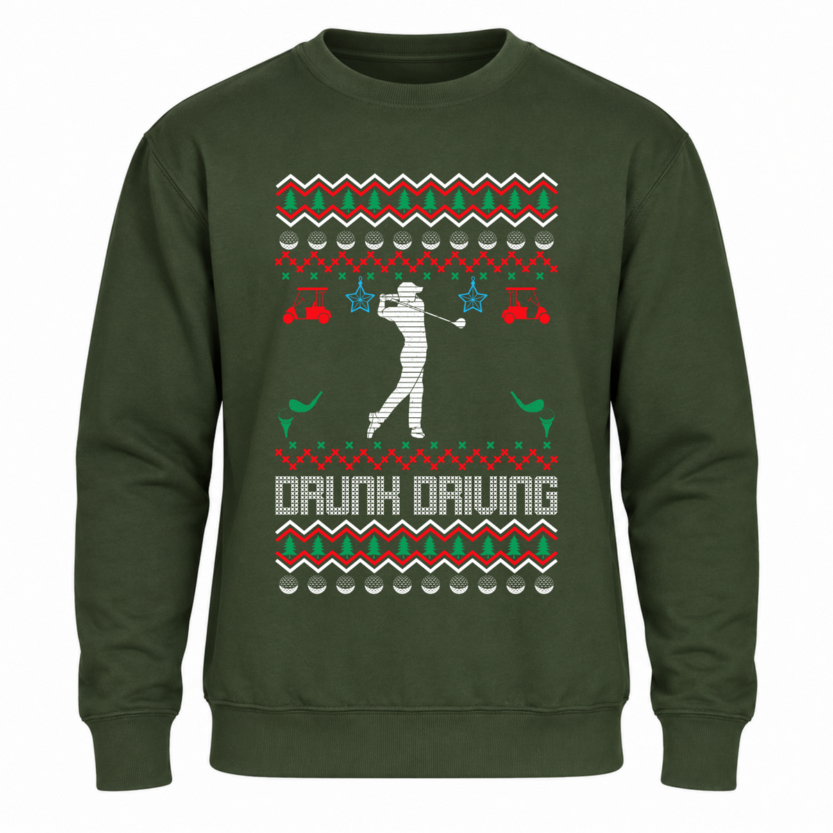 Drunk Driving - Funny Christmas Jumper