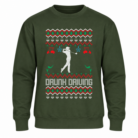 Drunk Driving - Funny Christmas Jumper