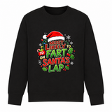 Fart On Santa’s Lap - Funny Christmas Jumper