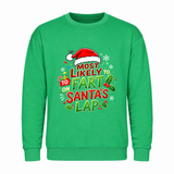Fart On Santa’s Lap - Funny Christmas Jumper
