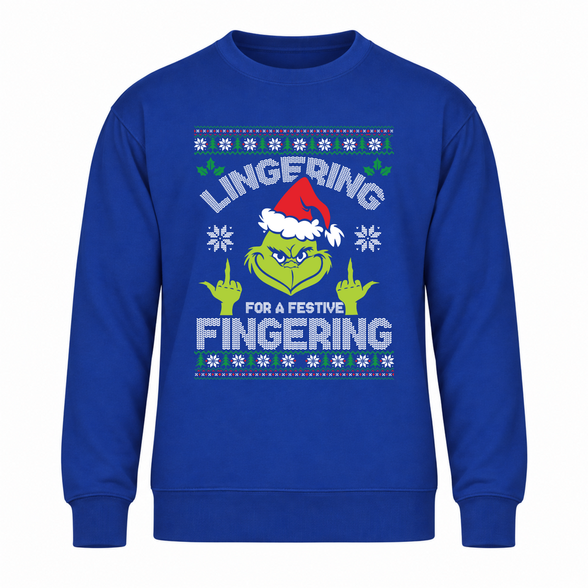 Lingering - Funny Christmas Jumper
