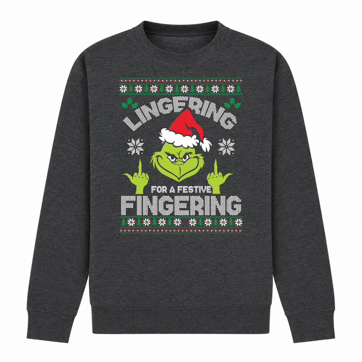 Lingering - Funny Christmas Jumper
