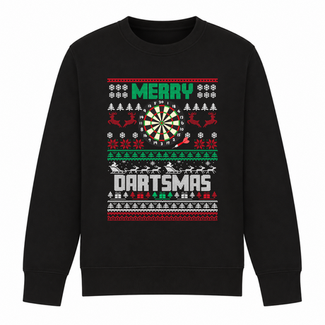 Merry Dartmas - Funny Christmas Jumper