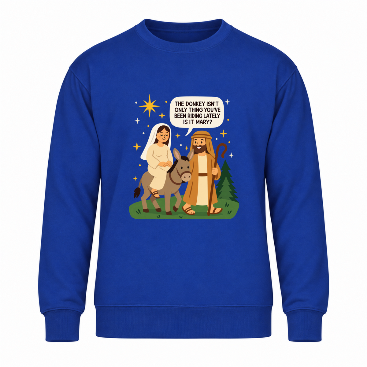 Naughty Mary - Funny Christmas Jumper